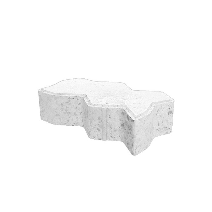 Плитка Волна 222х111х70 Белый